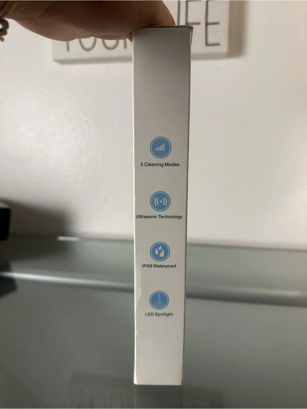 White Pet Dental Cleaner - Ultrasonic Tooth Care for Small Pets